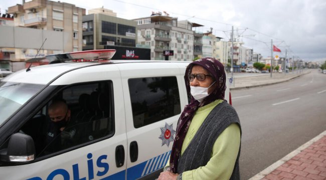 Polisin yasak denetiminden dram çıktı; yaşlı kadın sokağa atıldı