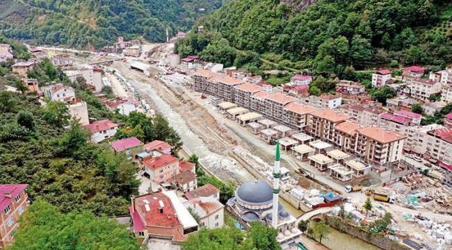 Dereli’de yaralar sarıldı