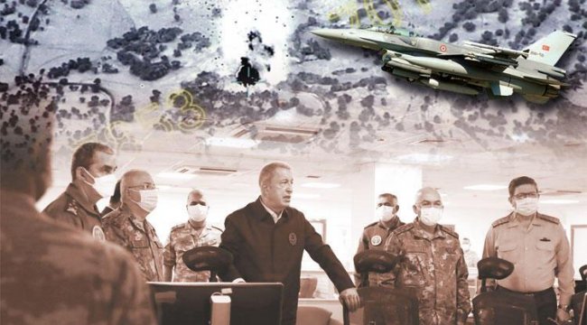PKK’ya Kuzey Irak’ta 200 kilometre derinlikte hava darbesi
