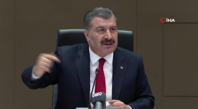Bakan Koca: 'Yeni dönemde vakaların yüzde 83'ü aşısını tamamlamayanlar'
