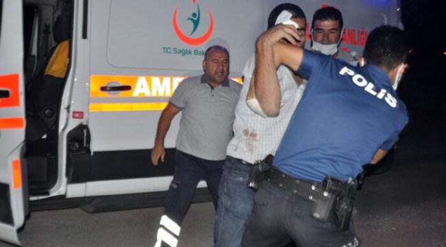 Hastane önünden ambulansı kaçırdı!