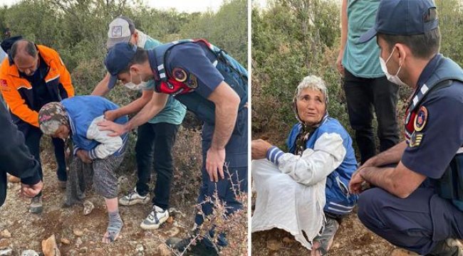Koyun otlatırken kayboldu, 22 saat sonra bulundu