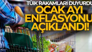 Ocak ayı TÜFE oranı yüzde 11,10 olarak açıklandı
