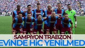 Trabzonspor, evinde yenilmeyen tek takım oldu