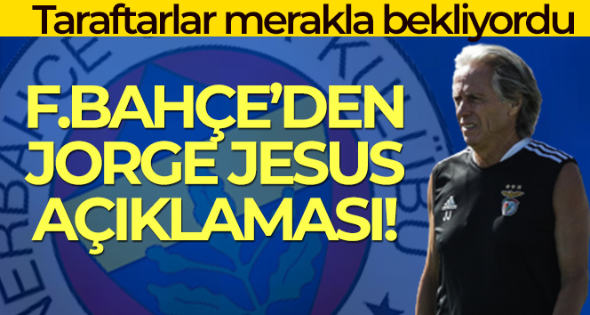 Fenerbahçe'de Jorge Jesus dönemi