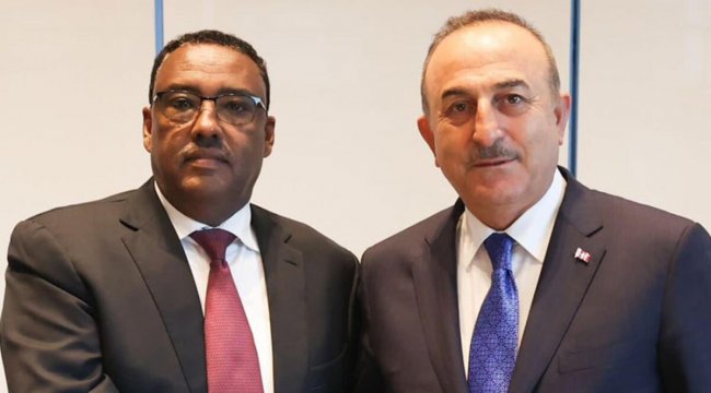Dışişleri Bakanı Çavuşoğlu, Cezayir Dışişleri Bakanı Lamamra ile görüştü