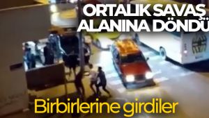 Kavga kanlı bitti, o anlar anbean kameraya yansıdı