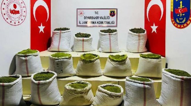 İçişleri: Diyarbakır kırsalında EYP düzeneği ve uyuşturucu ele geçirildi
