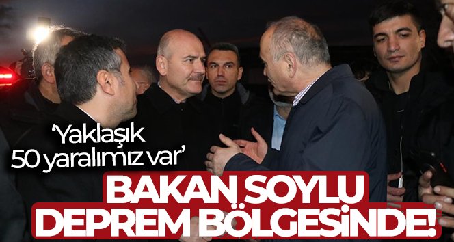 Bakan Soylu: 'Yaklaşık 50 yaralımız var'