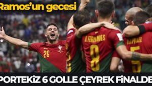 Portekiz, çeyrek finale 6 golle yükseldi