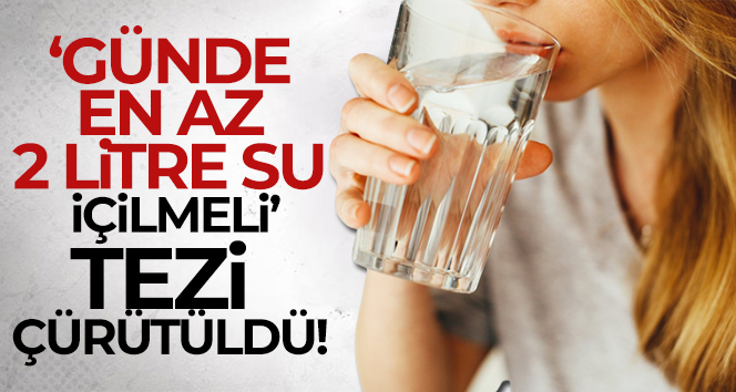 Prof. Dr. Arıca: 'Suyu yeterince ve zamanında, uygun bir şekilde içmeliyiz'