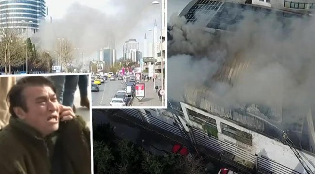 Son dakika: Levent'te alışveriş merkezinde yangın