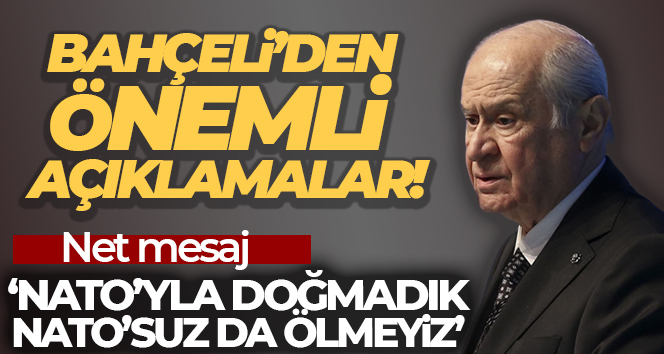 Bahçeli: 'Cumhurbaşkanımız Erdoğan’ın tekrar aday olamayacağını iddia edenler ayak takımıdır'