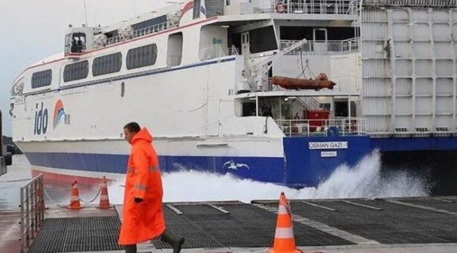 BUDO, İDO ve Şehir Hatlarında bazı seferler iptal edildi