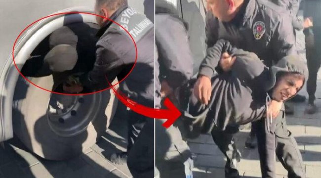 İstanbul’da akıllara durgunluk veren olay! ‘Lastiklerin arasında insan görünüyordu’