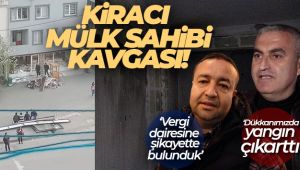 Bursa'da kiracısıyla anlaşamayan mülk sahibi, dükkanı böyle boşalttı
