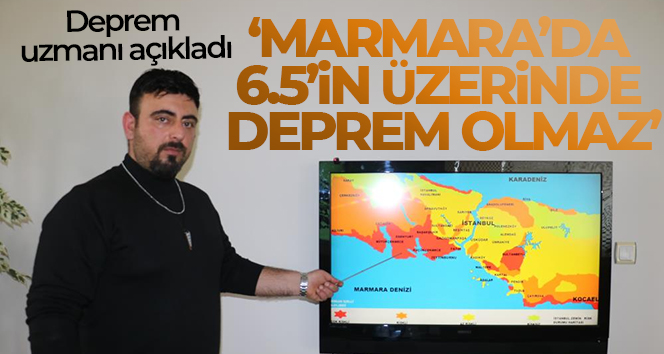 Deprem uzmanı açıkladı: 'Marmara’da 6.5’in üzerinde deprem olmaz'