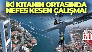 İki kıtanın ortasında nefes kesen çalışma