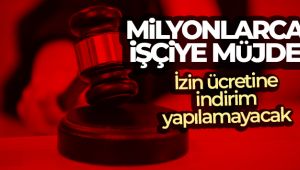 Yargıtay'dan emsal izin ücreti kararı