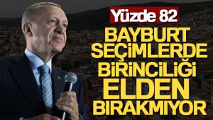 Bayburt seçimlerde birinciliği elden bırakmıyor