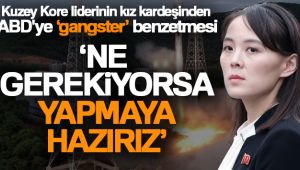 Kuzey Kore liderinin kız kardeşinden ABD'ye 'gangster' benzetmesi