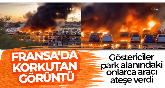 Fransa’da korkutan görüntü