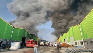 Adana'da geri dönüşüm tesisinde büyük yangın! - Resim 1
