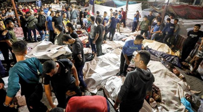 Gazze Şeridi’nde hastane vuruldu... Katliam: 500 ölü
