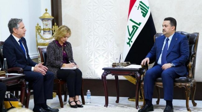 Blinken’dan Irak’a sürpriz ziyaret
