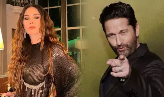 Defne Samyeli dünyaca ünlü oyuncu Gerard Butler ile New York'ta bir araya geldi!