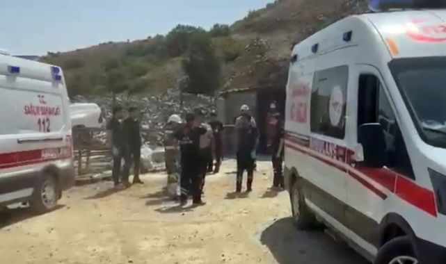 Elazığ'da maden ocağında göçük! Çok sayıda ekip olay yerinde